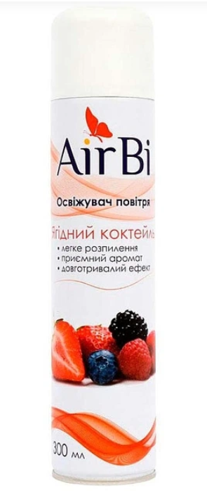 Освіжувач повітря AirBi Ягідний коктейль 300 мл